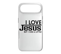 Carcasa para iPhone Air Amo a Jesús, Pero a Veces me callo un Poco
