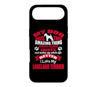 Carcasa para iPhone Air Amo a mi Perro Lakeland Terrier Amantes Divertidos de los