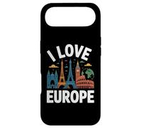 Carcasa para iPhone Air Amo Europa Monumentos icónicos Aventuras Viajes