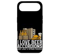 Carcasa para iPhone Air Amo los acordeones de Cerveza y me Gusta 3 Otras Personas
