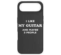Carcasa para iPhone Air Amo mi Guitarra Me Gusta mi Guitarra y Tal Vez 3 Personas
