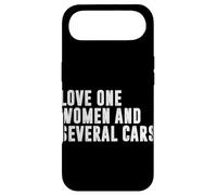 Carcasa para iPhone Air Amor Una Mujer Y Varios Coches Funny Car Guy Car Lover