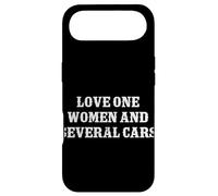 Carcasa para iPhone Air Amor Una Mujer Y Varios Coches Funny Car Guy Car Lover