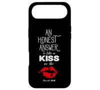 Carcasa para iPhone Air An Honest Answer is Like a Kiss on The Lips Proverbs 24-26