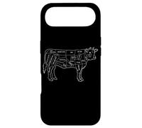 Carcasa para iPhone Air Anatomía del Ganado - Regalo para Carnicero Carnicero