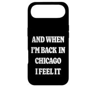 Carcasa para iPhone Air and When I'm Back In Chicago Nostalgia CHI Homesick