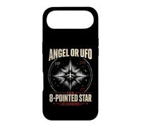 Carcasa para iPhone Air Ángel o OVNI 8 Estrellas Puntiagudas desclasificado UAP Ezequiel Wheel