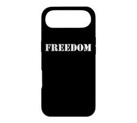 Carcasa para iPhone Air Angustiado Libertad Militar Filosofía Política Democracia