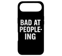 Carcasa para iPhone Air Ansiedad Social Divertida Diciendo Mal en la Gente introvertida