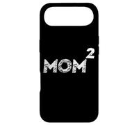 Carcasa para iPhone Air Anuncio de Embarazo Mom Squared Mom 2 Second Baby