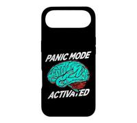 Carcasa para iPhone Air Anxiety Humor Panic Mode Activated Brain