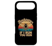 Carcasa para iPhone Air Apicultor If I Run You Run Humor Divertido de colmenar de Abejas