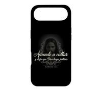 Carcasa para iPhone Air Aprende a Callar Deja Que Dios Haga Justicia Marcos 15:5