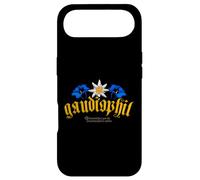 Carcasa para iPhone Air Apres - Esquís con Texto en alemán Gaudiophil Edelweis