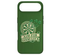 Carcasa para iPhone Air Apunta a la Buena Suerte, trébol irlandés, Dardos, Día de San Patricio
