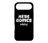 Carcasa para iPhone Air Aquí Viene, extraño, humorístico, extraño, diseño único y Peculiar