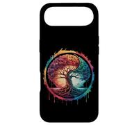 Carcasa para iPhone Air Árbol de la Vida Naturaleza Colorida Yin Yang Zen Yoga Meditación