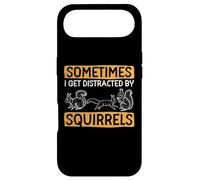 Carcasa para iPhone Air Ardilla Animales Mascota A Veces me distraen Las Ardillas