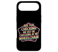 Carcasa para iPhone Air Are You Checking Me out Or Checking At My Wheelchair -