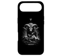 Carcasa para iPhone Air Aries Zodiac a Ram Símbolo para Astrología Oscura