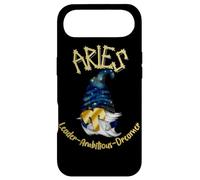 Carcasa para iPhone Air Aries Zodiac Gnomo Astrología Cumpleaños Cuernos Gráfico