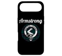 Carcasa para iPhone Air Armstrong Clan Escocesa Nombre Escudo de Armas Tartan