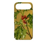 Carcasa para iPhone Air Arte botánico de Holly Christmas Red Berry