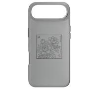 Carcasa para iPhone Air Arte botánico Floral de peonía Japonesa Tradicional Vintage