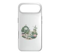 Carcasa para iPhone Air Arte con Cita de Bienestar botánico con temática de jardín Zen