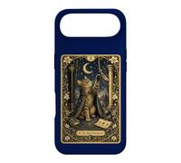 Carcasa para iPhone Air Arte de Cartas del Tarot del Gato místico - Felino de Alta sacerdotisa