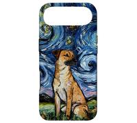 Carcasa para iPhone Air Arte Nocturno Estrellado Black Mouth Cur - Regalo para los Amantes de los Perros