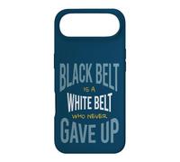 Carcasa para iPhone Air Artes Marciales El cinturón Negro es un cinturón Blanco Que Nunca se rindió