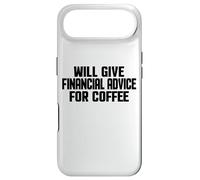 Carcasa para iPhone Air Asesor financiero, Divertido Asesoramiento financiero para café