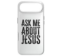 Carcasa para iPhone Air Ask Me About Jesus