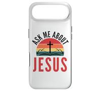 Carcasa para iPhone Air Ask Me About Jesus
