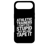 Carcasa para iPhone Air Athletic Trainers Can't Fix Stupid But We Can Tape It