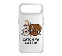 Carcasa para iPhone Air Atrapa ya más Tarde Divertido Juego de Palabras de béisbol