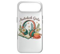 Carcasa para iPhone Air Audiolibro Girlie Headphones Book Tea Love