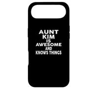 Carcasa para iPhone Air Aunt Kim Is Awesome and Knows Things Shirt Kim