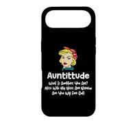 Carcasa para iPhone Air Auntitude What Is Auntitude You Ask? Funny Aunt Niece Nephew
