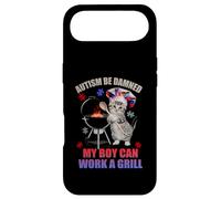 Carcasa para iPhone Air Autismo, Maldita Sea, mi Hijo Puede Resolver un Rompecabezas de Grill Cat Chef