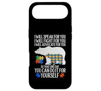 Carcasa para iPhone Air Autismo Mama Bear I Will Speak Fight Advocate For You