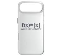Carcasa para iPhone Air Avoid Negativity, Stay Positive Funny Math