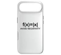 Carcasa para iPhone Air Avoid Negativity, Stay Positive Funny Math