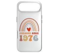 Carcasa para iPhone Air Awesome Since 1976 50th Birthday Boho Rainbow 50 Years Old
