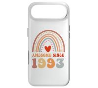 Carcasa para iPhone Air Awesome Since 1993 33rd Birthday Boho Rainbow 33 Years Old