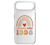 Carcasa para iPhone Air Awesome Since 1998 28th Birthday Boho Rainbow 28 Years Old