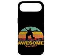 Carcasa para iPhone Air Awesome Since 2007 Retro Skateboarder Birthday