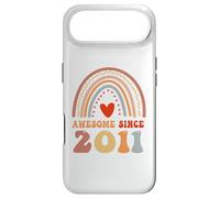 Carcasa para iPhone Air Awesome Since 2011 15th Birthday Boho Rainbow 15 Years Old