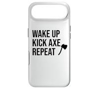 Carcasa para iPhone Air Axe Throwing Party Decorations AX Wake Up Kick Axe Repeat